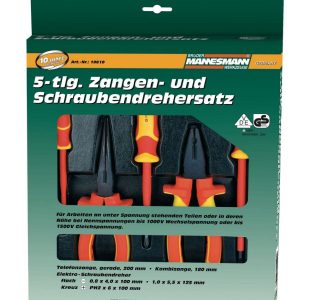 VDE Plier and Screwdriver Set