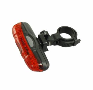 5 LED Rear Bike Light – Black