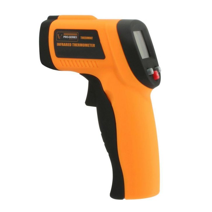 Non Contact Thermometer Great for measuring the temperature of: Electric motors and bearings, hot water pipes, electrical connections, cooking surfaces or heating