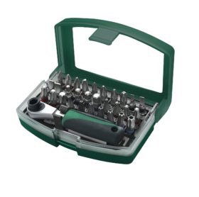Bit Set with Reversible Ratchet » Toolwarehouse » Buy Tools Online