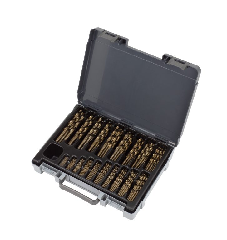 Drill Bit Set; Fully Ground; Cobalt, 170-Piece » Toolwarehouse