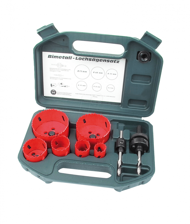 8pcs Hole Saw set HSS » Toolwarehouse » Buy Tools Online