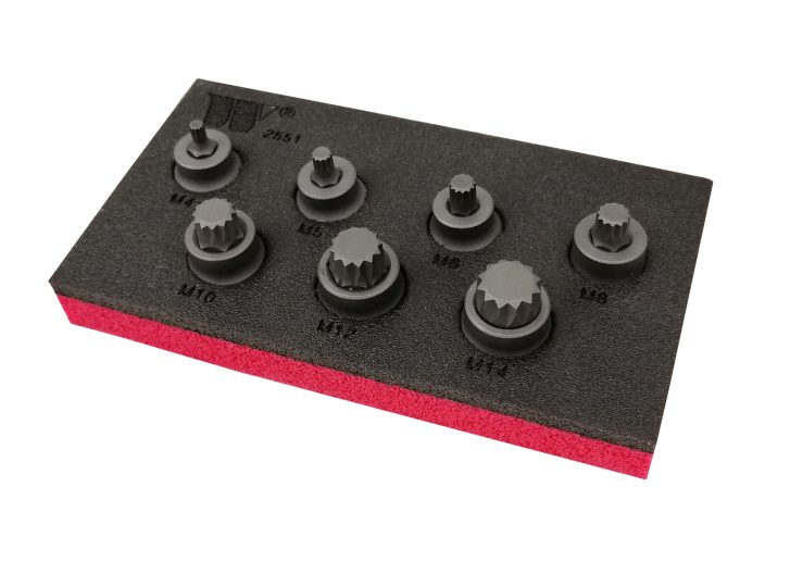 Bit Socket Set, Spline S2 Steel-Extra Low Profile » Toolwarehouse