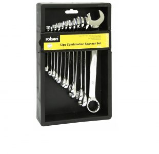 12pc Combi Spanner Set » Toolwarehouse » Buy Tools Online