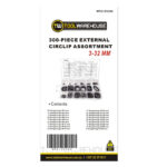 300-pcs External Circlip Assortment» Toolwarehouse » Buy Tools Online