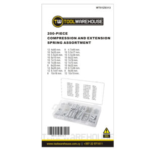 200pcs Spring Assortment » Toolwarehouse » Buy Tools Online