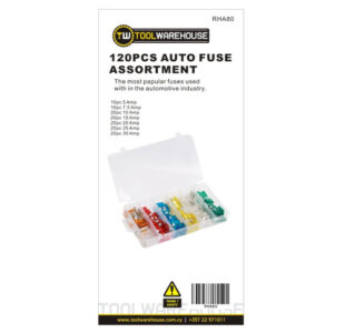 120pcs Car Fuse Assortment » Toolwarehouse » Buy Tools Online