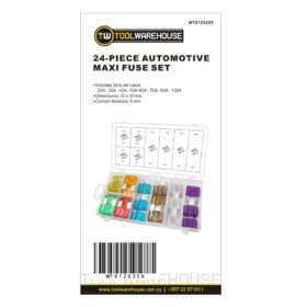24pcs Automotive Maxi Fuse Set » Toolwarehouse » Buy Tools Online
