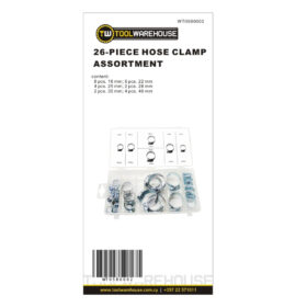 26pc Hose Clamp Assortment » Toolwarehouse » Buy Tools Online