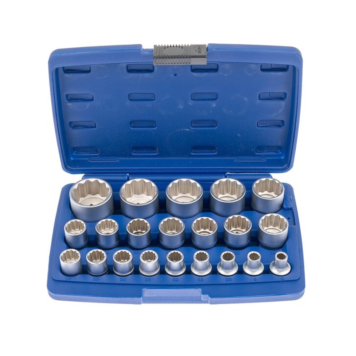 21pcs 1/2''Dr. 12pt Socket Set » Toolwarehouse » Buy Tools Online