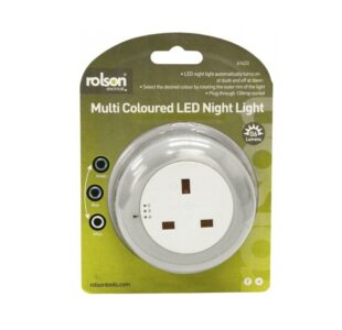 Multi Coloured LED Night Light » Toolwarehouse » Buy Tools Online