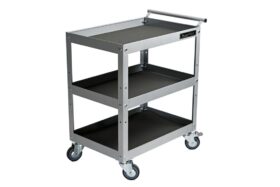 Utility trolley, three shelves » Toolwarehouse » Buy Tools Online