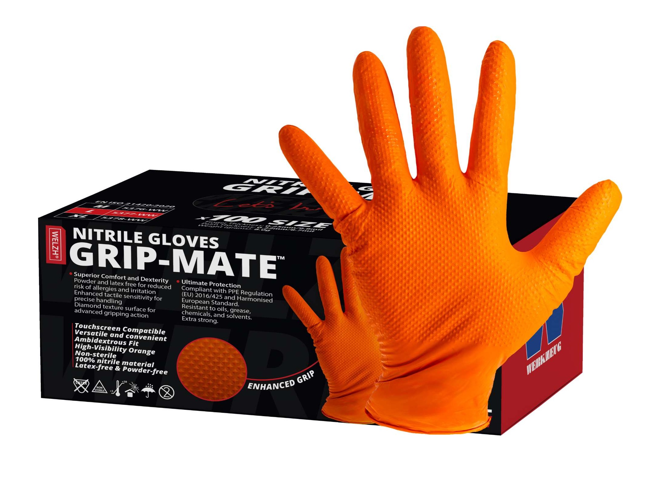 Grip-Mate™ 100 x Gloves» Toolwarehouse » Buy Tools Online
