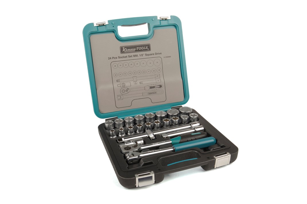 34pcs Socket wrench set 1/2" » Toolwarehouse