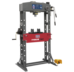 50T Premier Heavy-Duty Air/Hydraulic Press » Toolwarehouse