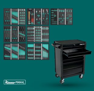 Kamasa 7-Drawer Toolbox with 7-Drawer Tools » Toolwarehouse