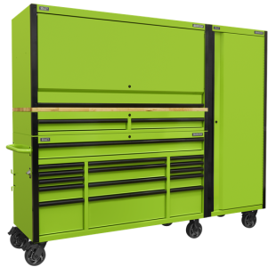 15 Drawer Mobile Trolley with Hutch » Toolwarehouse