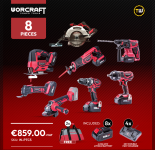 8-Pieces Power Tool Combo » Toolwarehouse » Buy Tools Online