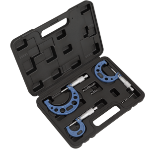 3pc Micrometer Set - Metric » Toolwarehouse » Buy Tools Online