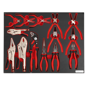 14pc Pliers Set with Tool Tray » Toolwarehouse » Buy Tools Online