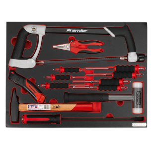 13pc Hacksaw, Hammers & Punch Kit » Toolwarehouse