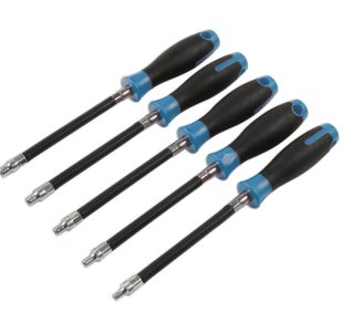 E-Socket Flexi Driver Set 5pc » Toolwarehouse