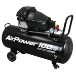 100L V-Twin Direct Drive Air Compressor 3hp - Image 2