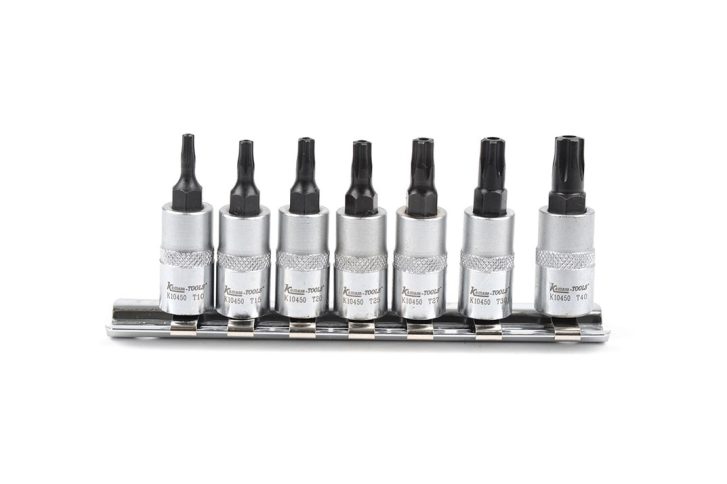 Bit socket set, 5-point Safety-TORX® » Toolwarehouse