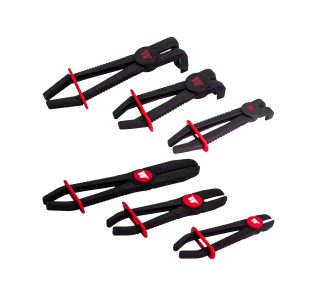 6pcs Angeled + Staright Hose Locking Pliers » Toolwarehouse