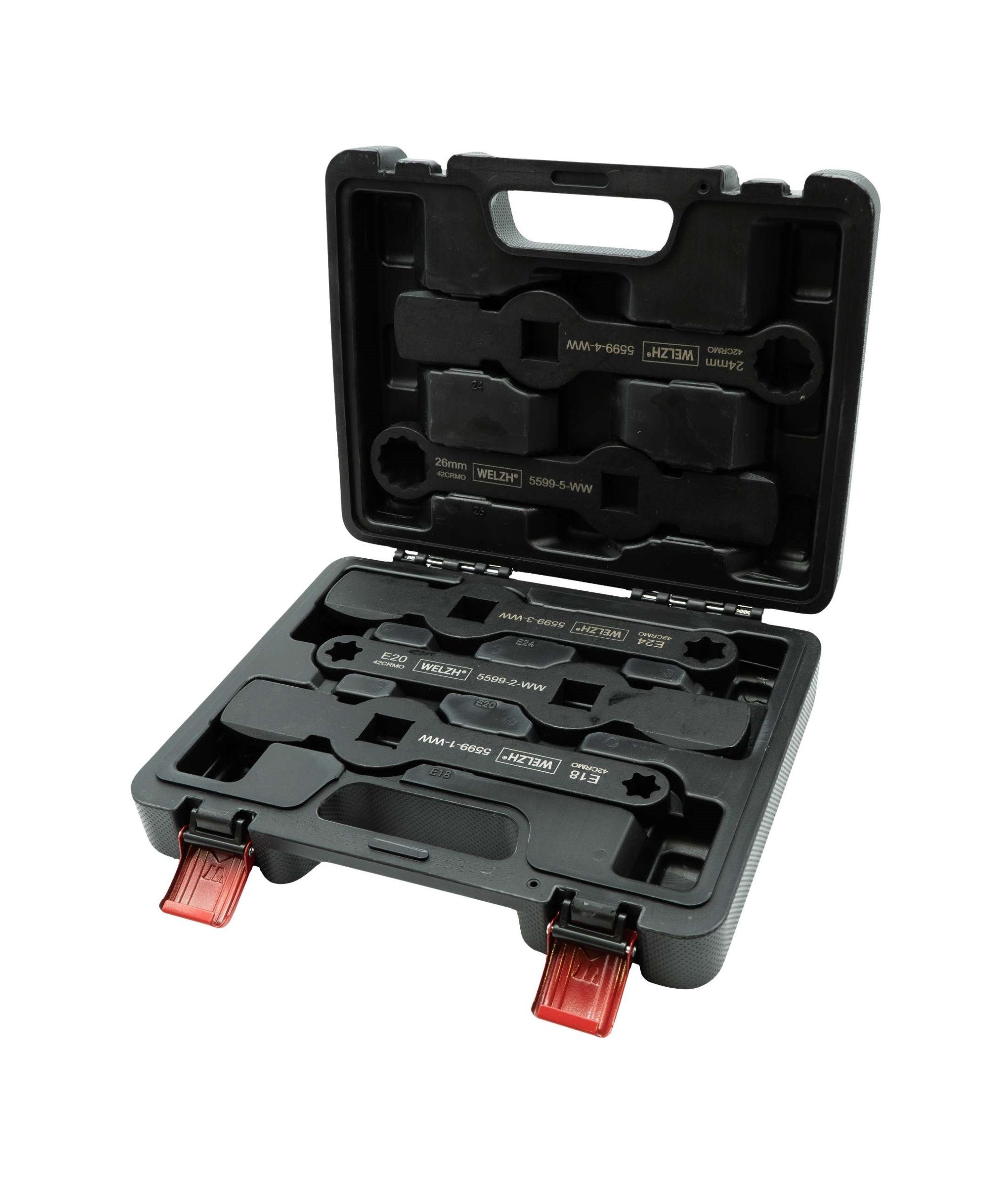 Slogging Ring Spanner Set; 12-Point & E-Profile » Toolwarehouse
