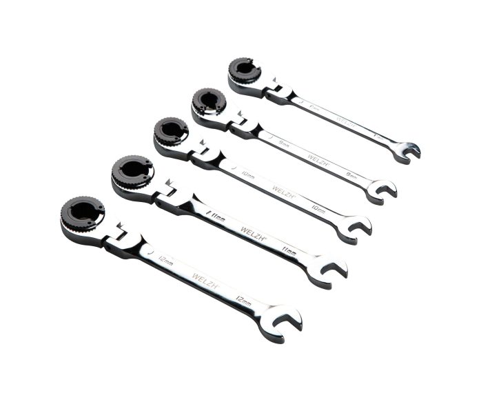5-Piece Flexi Head Brake Line Spanners » Toolwarehouse