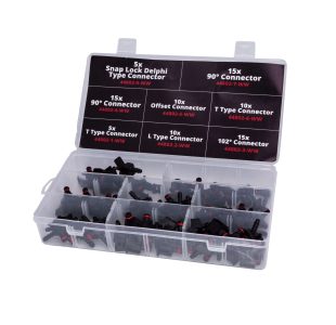 Assorted Popular Fuel Line Connectors 85pcs » Toolwarehouse