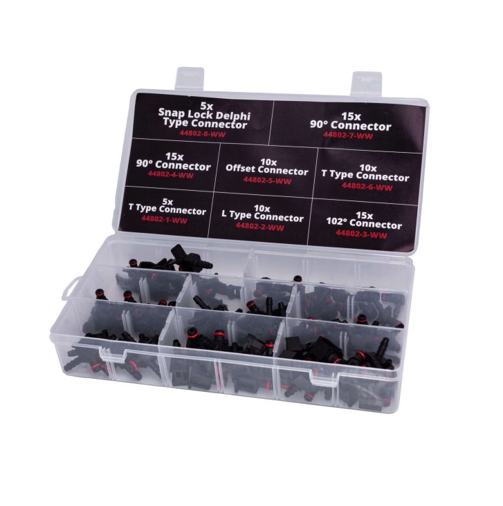 Assorted Popular Fuel Line Connectors 85pcs » Toolwarehouse