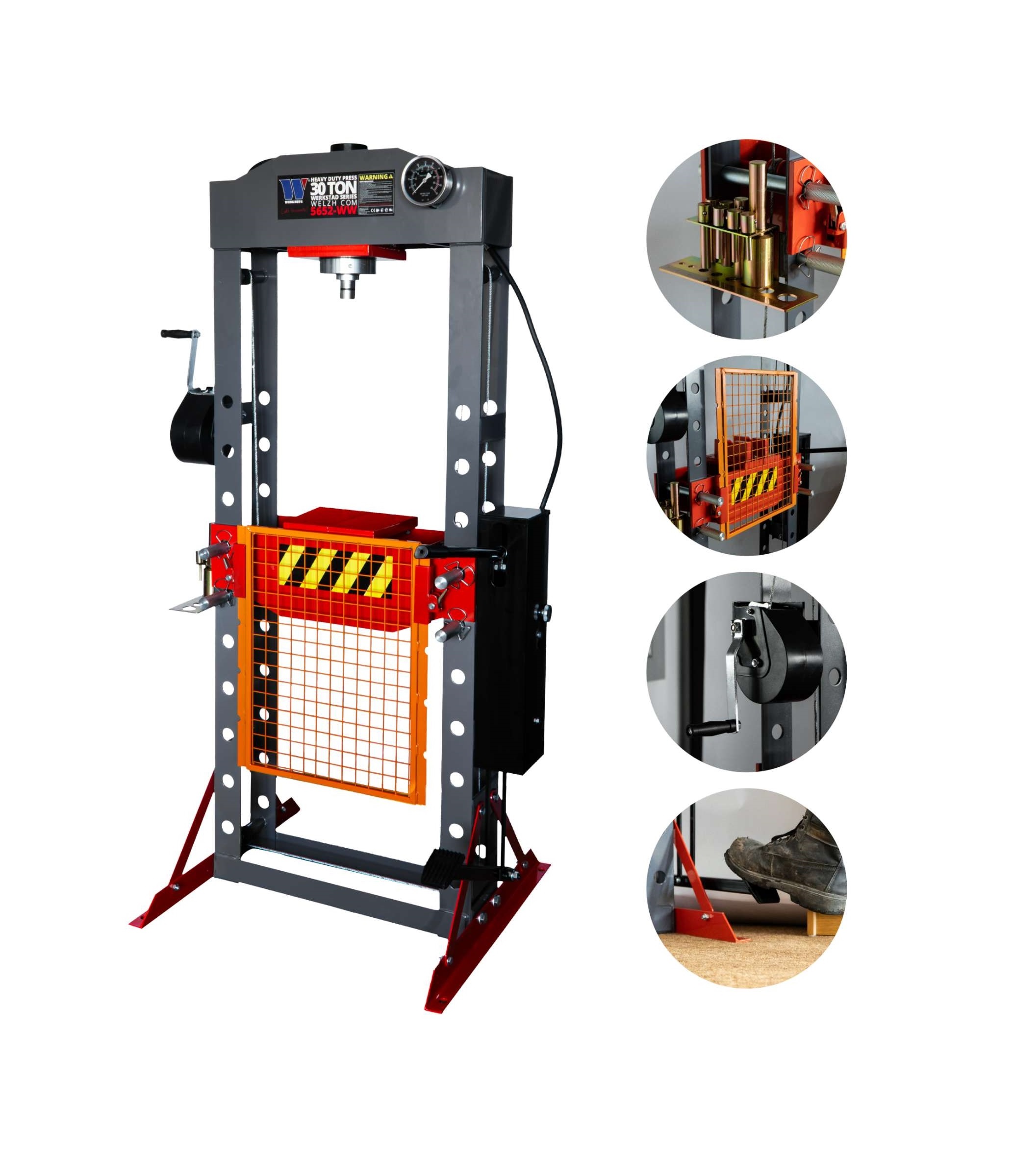 30-Ton Heavy Duty Press » Toolwarehouse » Buy Tools Online