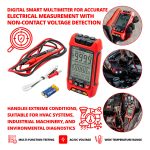 Digital Auto-Smart Multimeter 1000V With NCV - Image 2