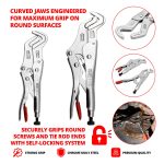 7" & 9'' Parrot Nose Locking Pliers - Image 3